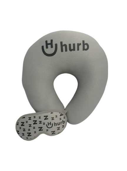 Imagem do produto Kit Viagem – Almofada de Pescoço e Máscara de Dormir