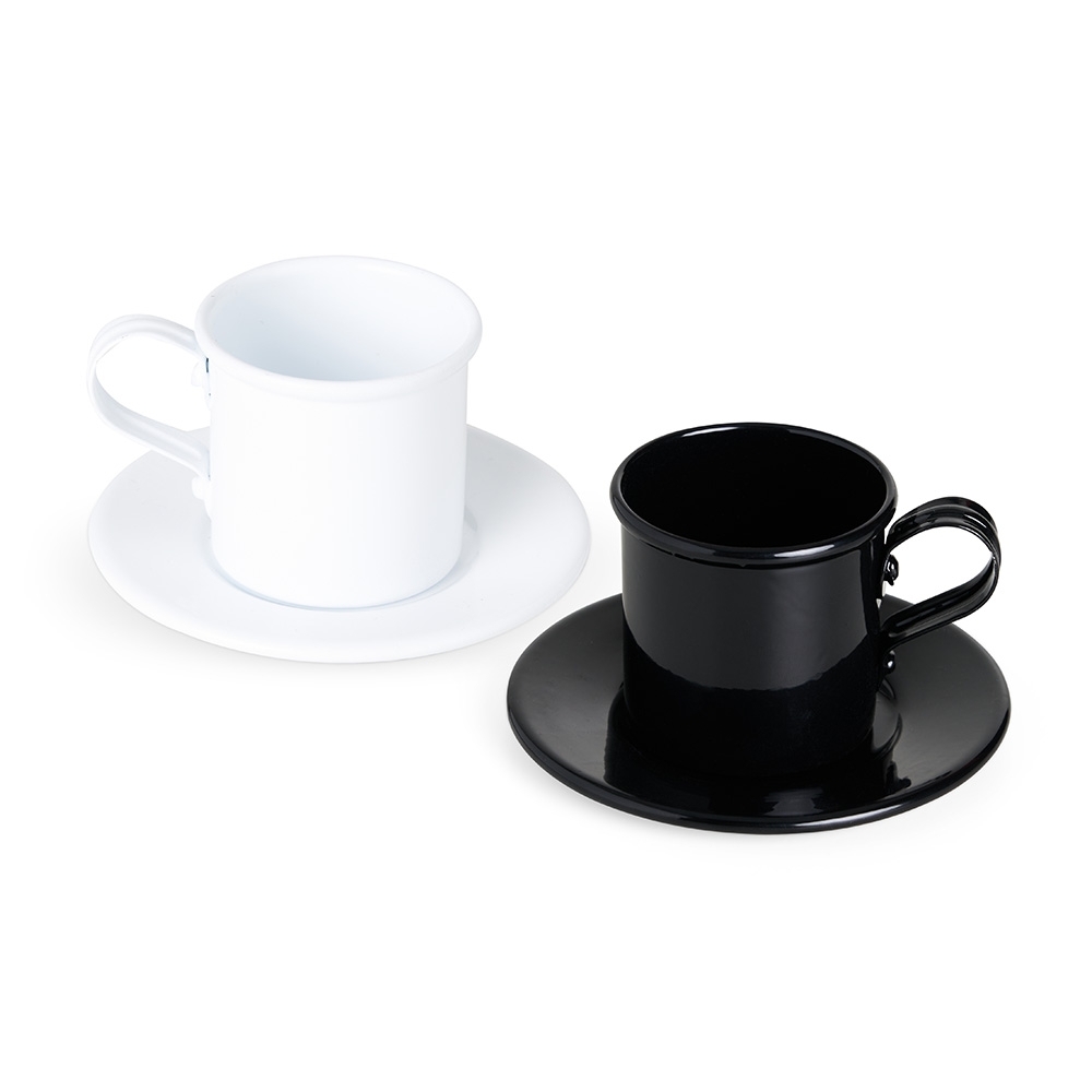 Imagem do produto Xícara 100ml com Pires em Alumínio