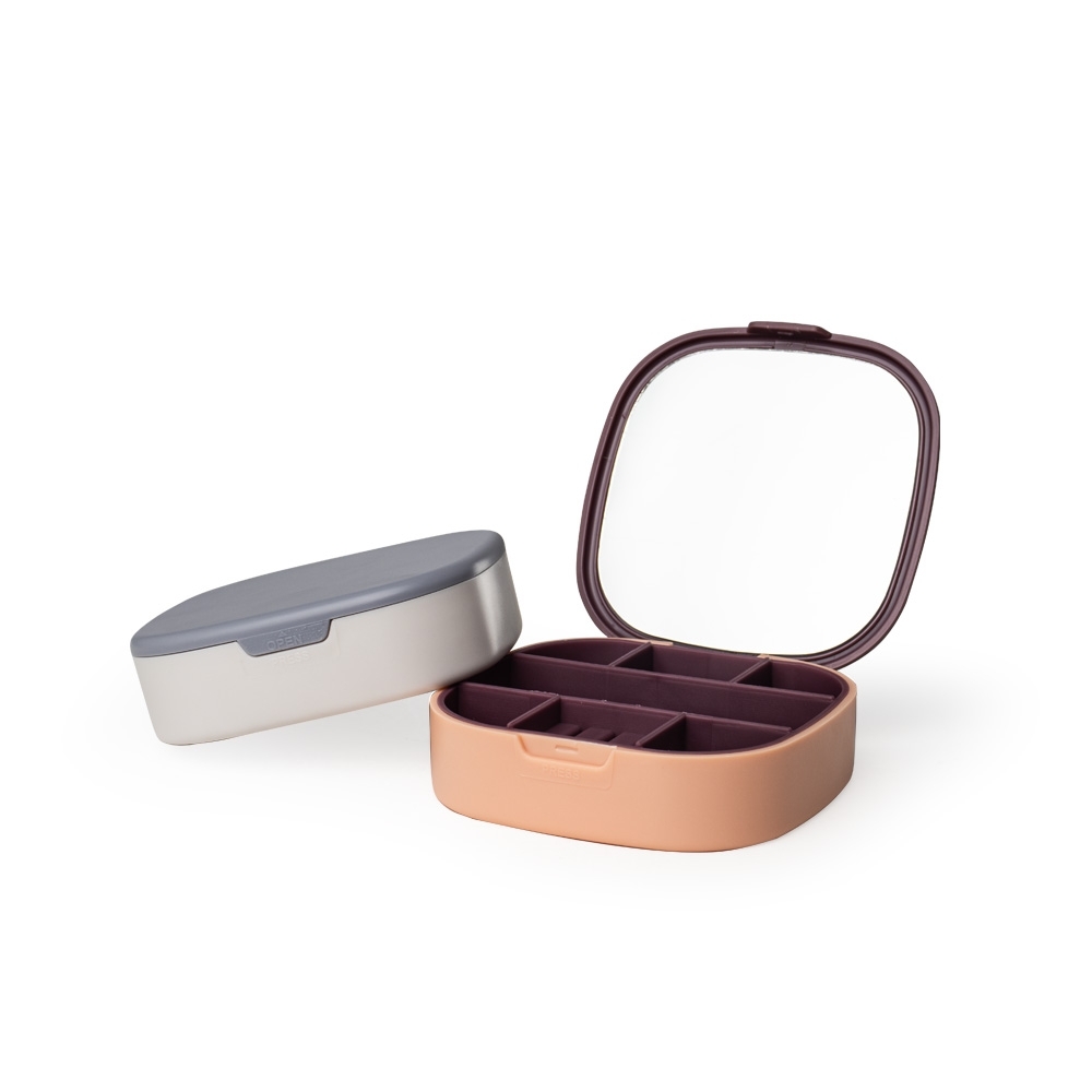 Porta-Joias com Espelho de Plástico