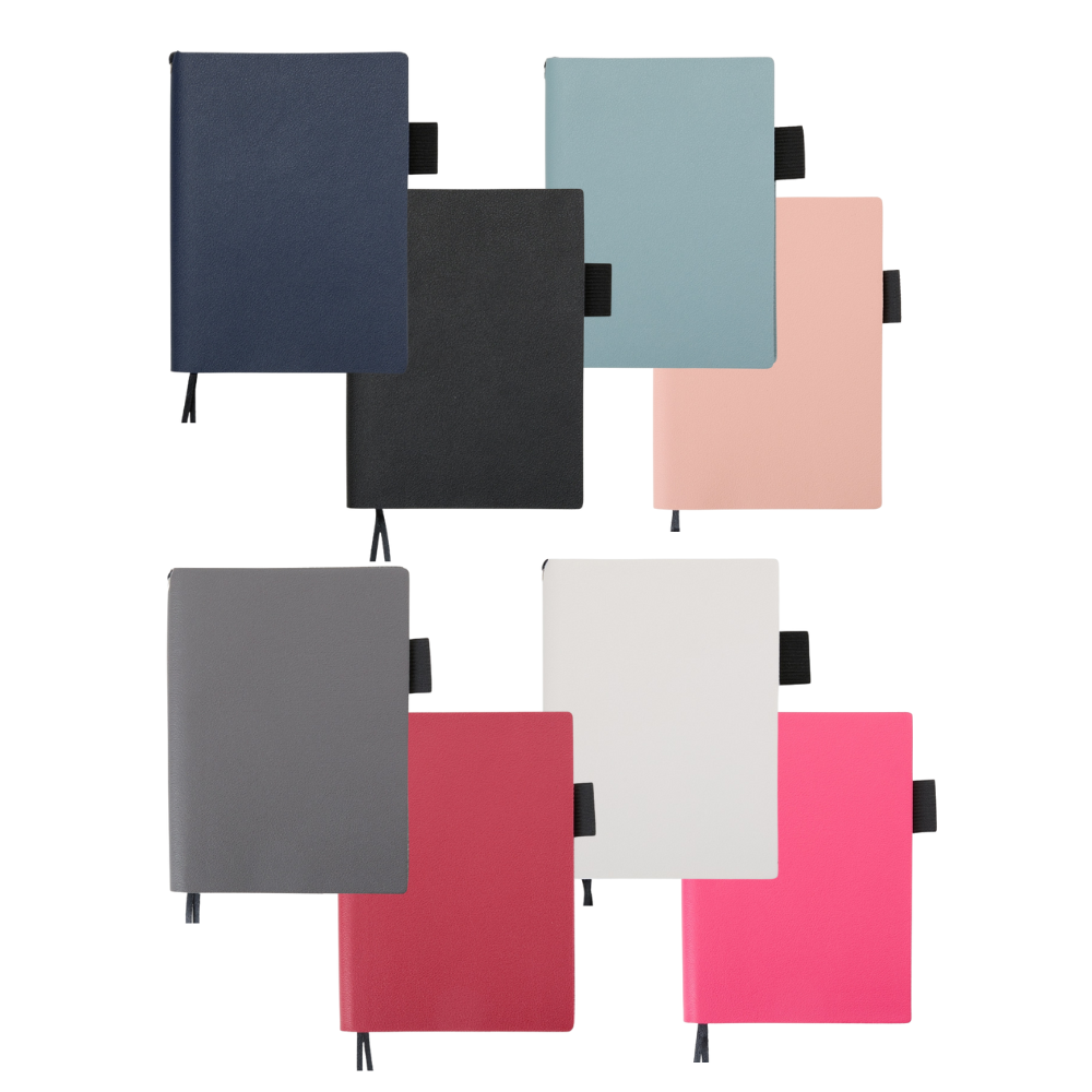 Caderneta Couro Sintético A6