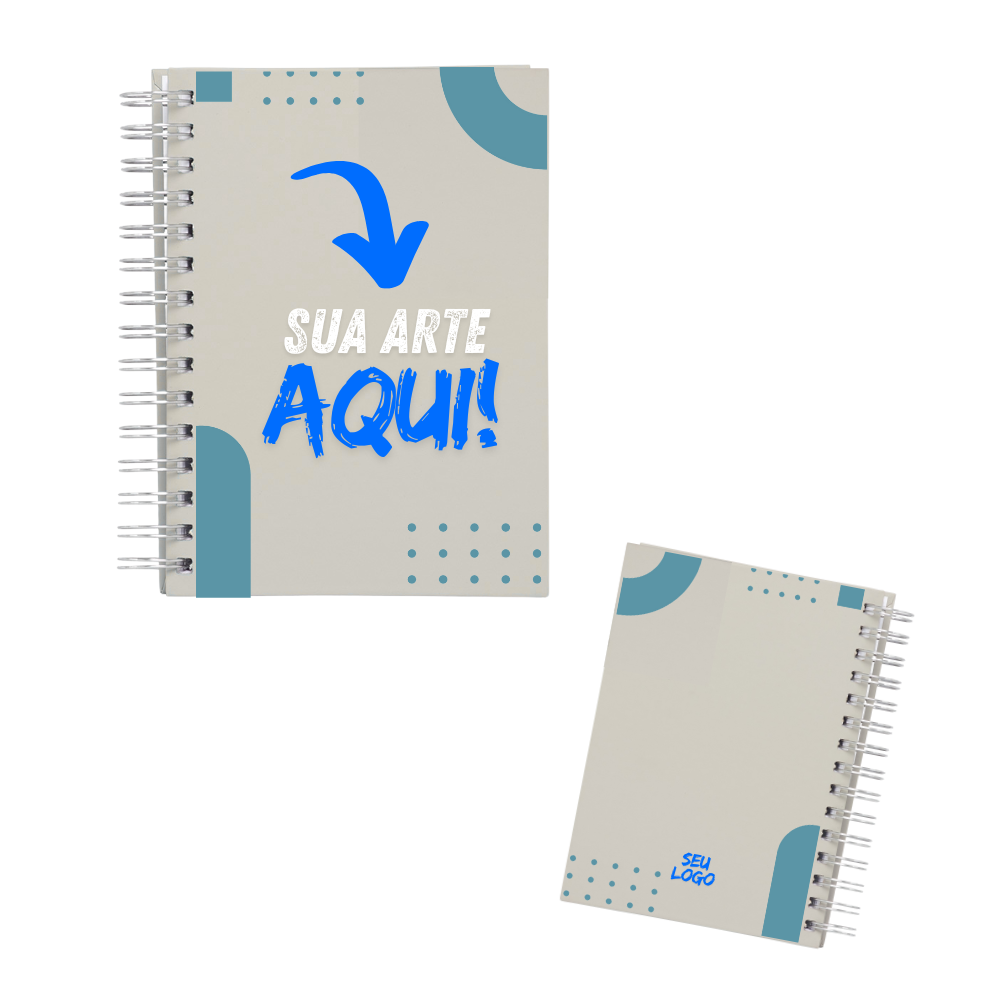 Imagem do produto Caderno Wire-O Fosco 15 x 21 cm – Capa Personalizável
